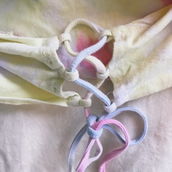 Tie Dye Halter Top - Picture 2 of 5